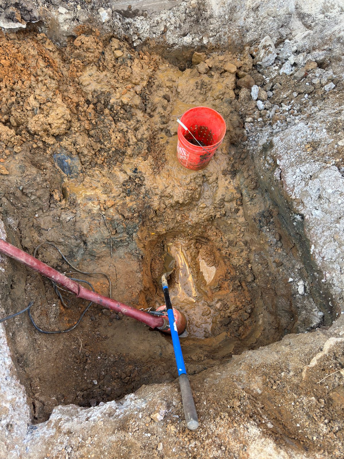 NEVFLO job site photo 5 — underground utility, excavation, and restoration work in New Jersey