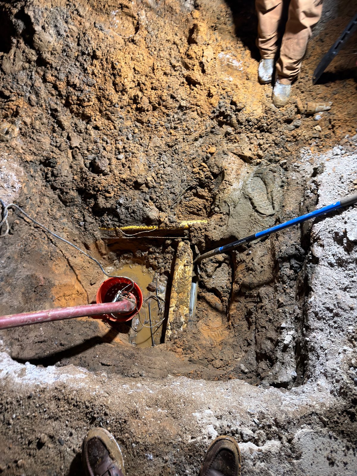 NEVFLO job site photo 6 — underground utility, excavation, and restoration work in New Jersey