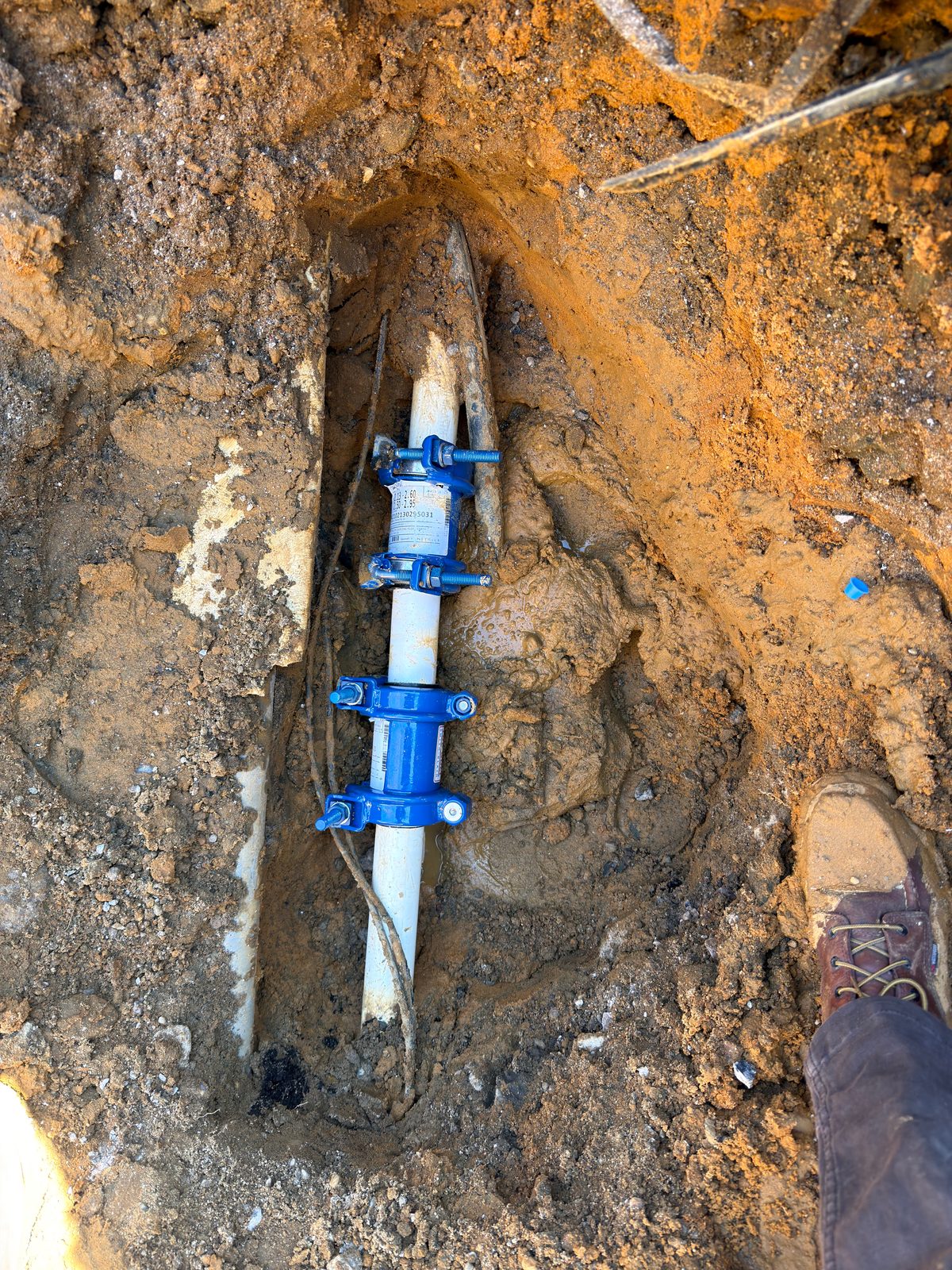 NEVFLO job site photo 8 — underground utility, excavation, and restoration work in New Jersey
