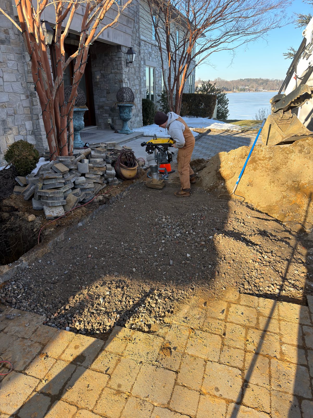 NEVFLO job site photo 9 — underground utility, excavation, and restoration work in New Jersey