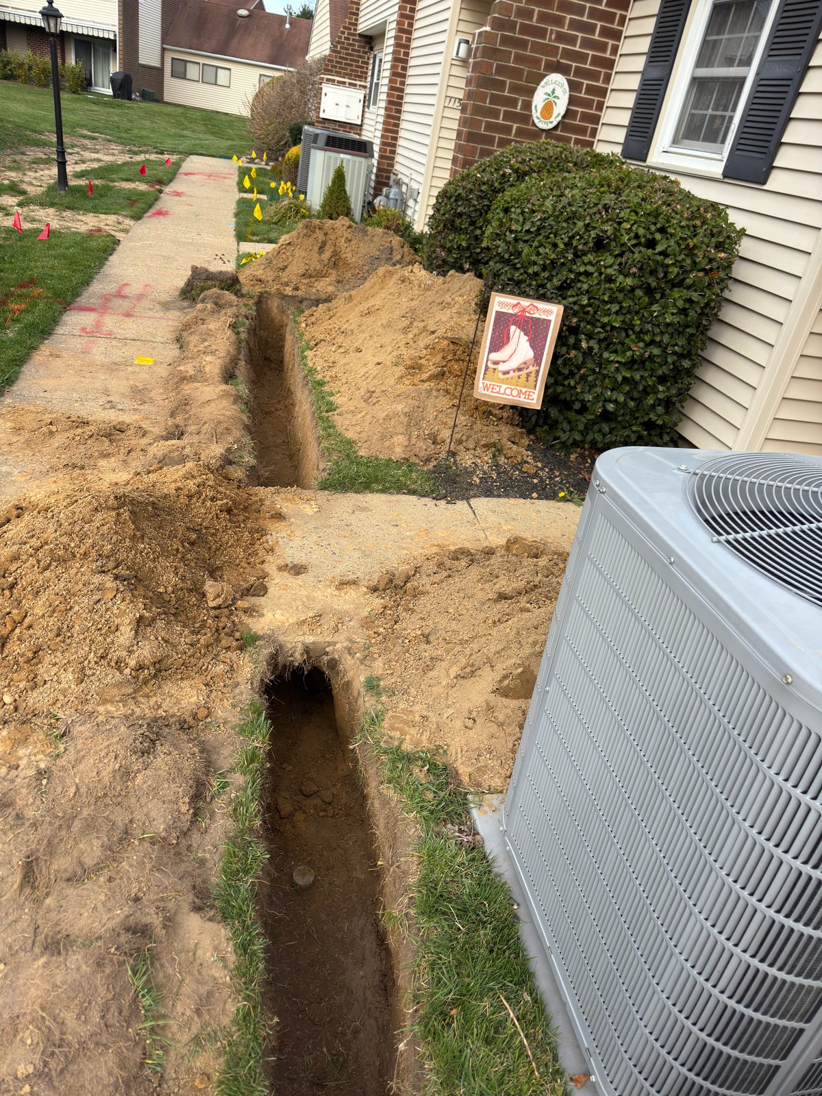 NEVFLO job site photo 11 — underground utility, excavation, and restoration work in New Jersey