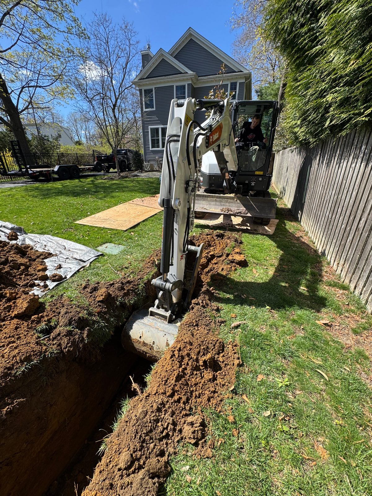 NEVFLO job site photo 18 — underground utility, excavation, and restoration work in New Jersey