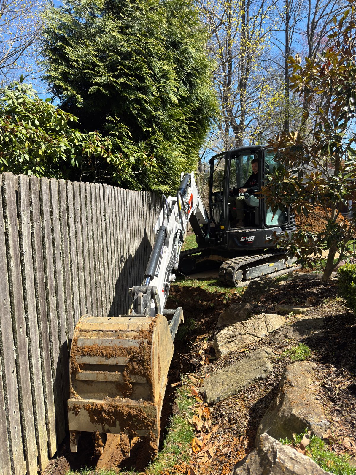 NEVFLO job site photo 19 — underground utility, excavation, and restoration work in New Jersey