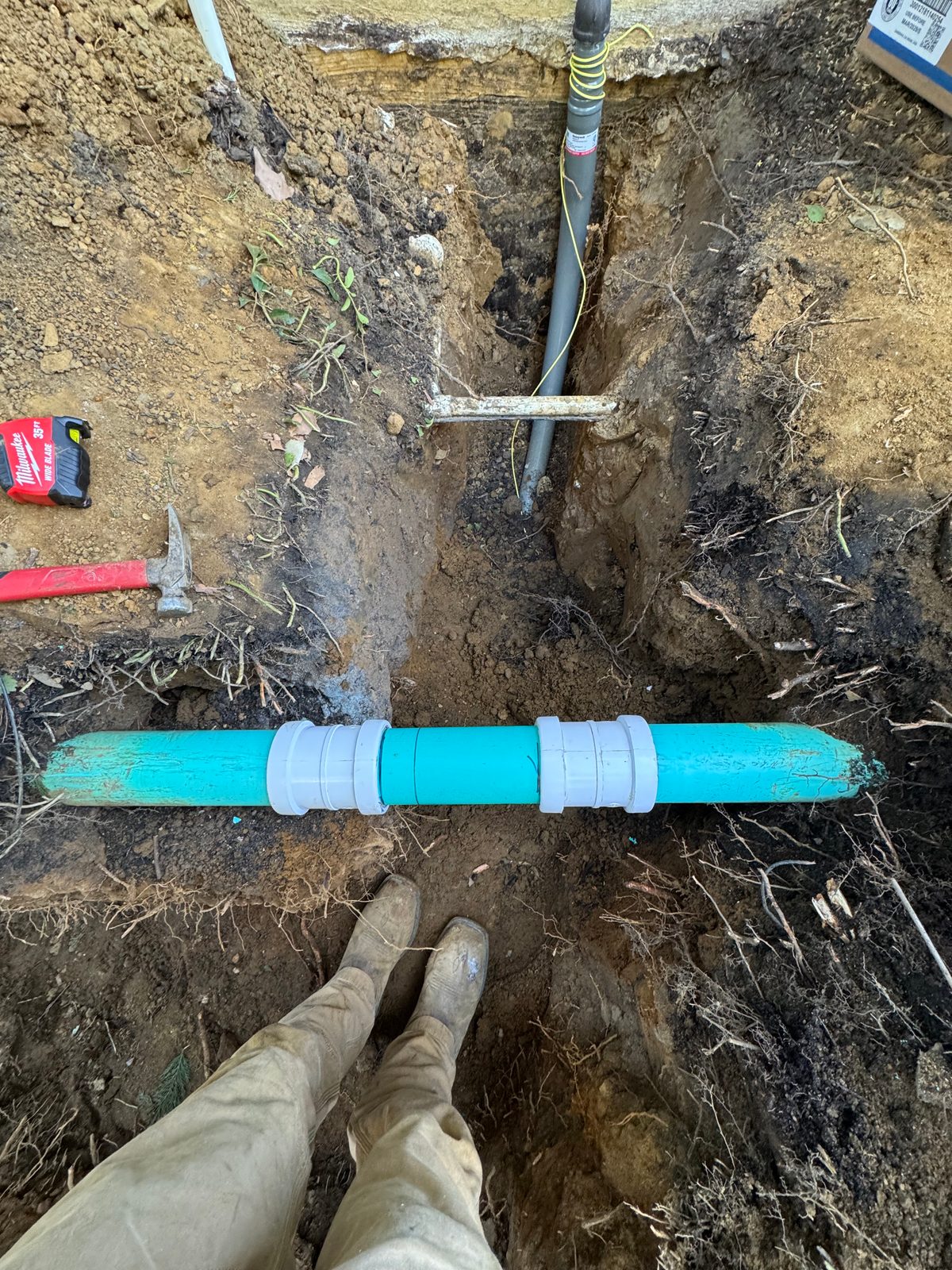 NEVFLO job site photo 21 — underground utility, excavation, and restoration work in New Jersey