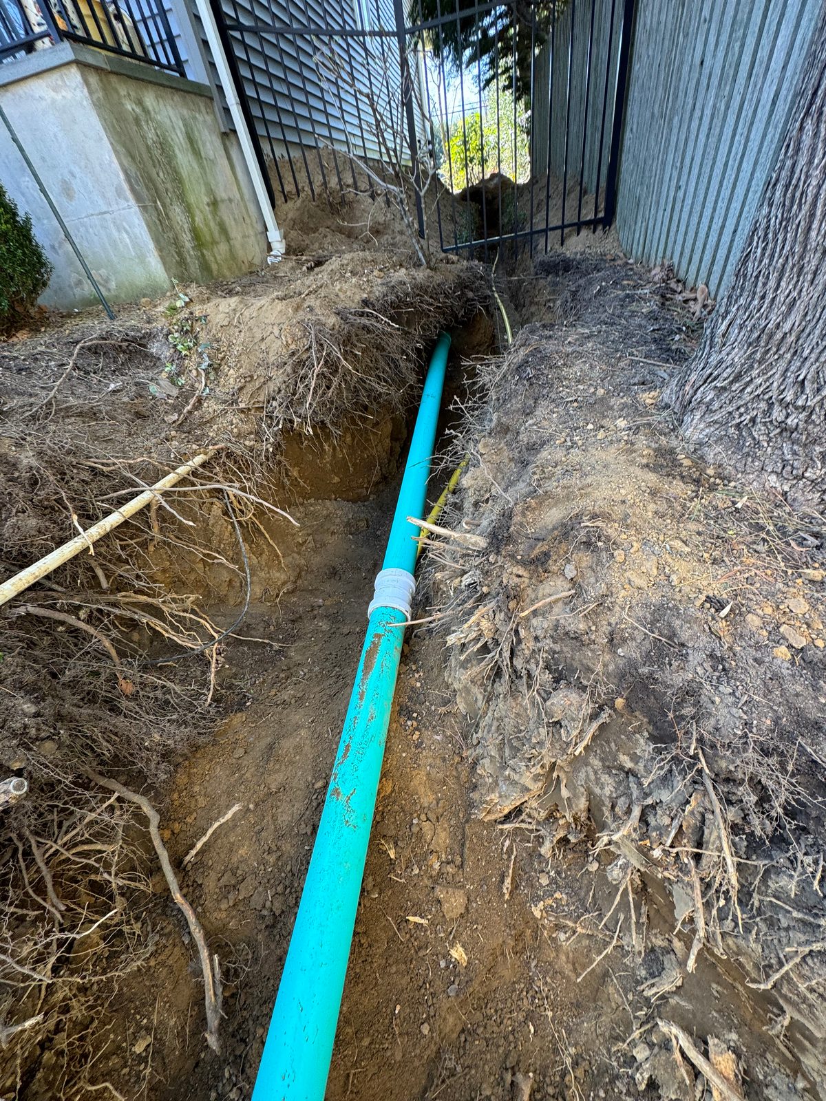 NEVFLO job site photo 22 — underground utility, excavation, and restoration work in New Jersey
