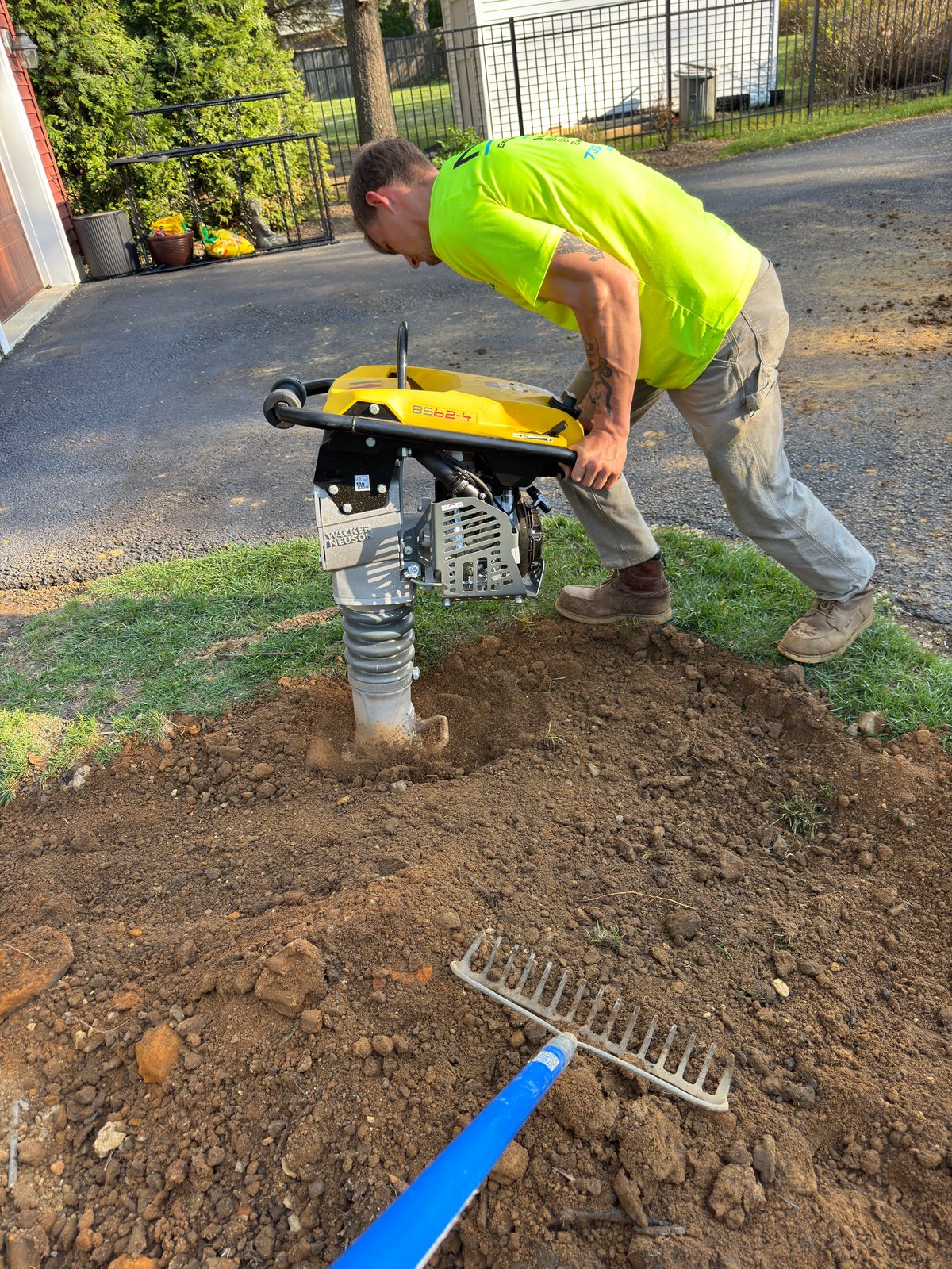 NEVFLO job site photo 25 — underground utility, excavation, and restoration work in New Jersey