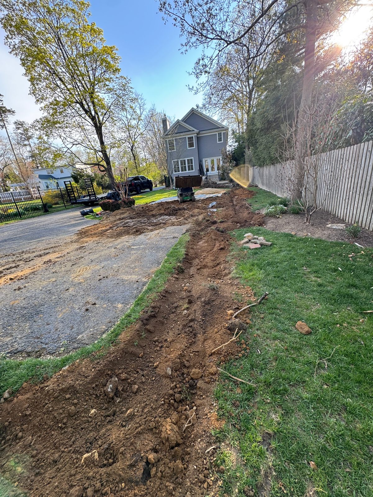 NEVFLO job site photo 26 — underground utility, excavation, and restoration work in New Jersey