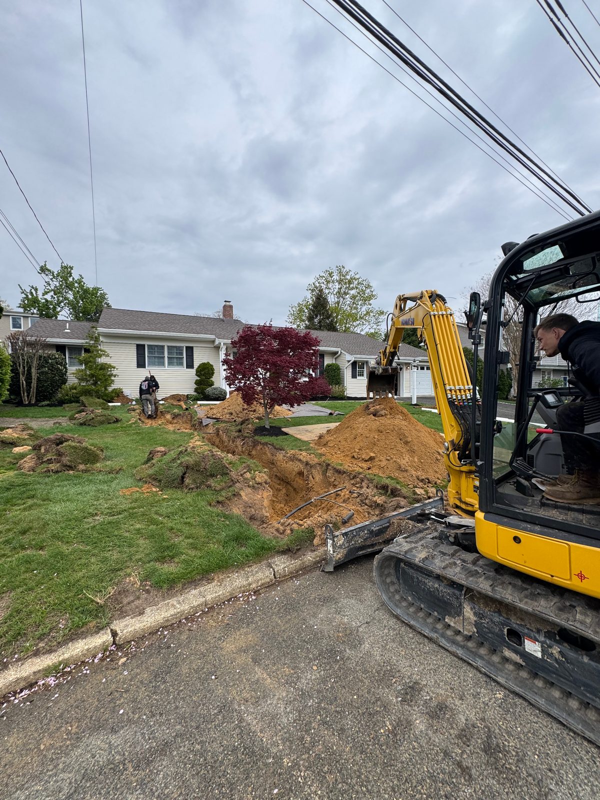 NEVFLO job site photo 39 — underground utility, excavation, and restoration work in New Jersey