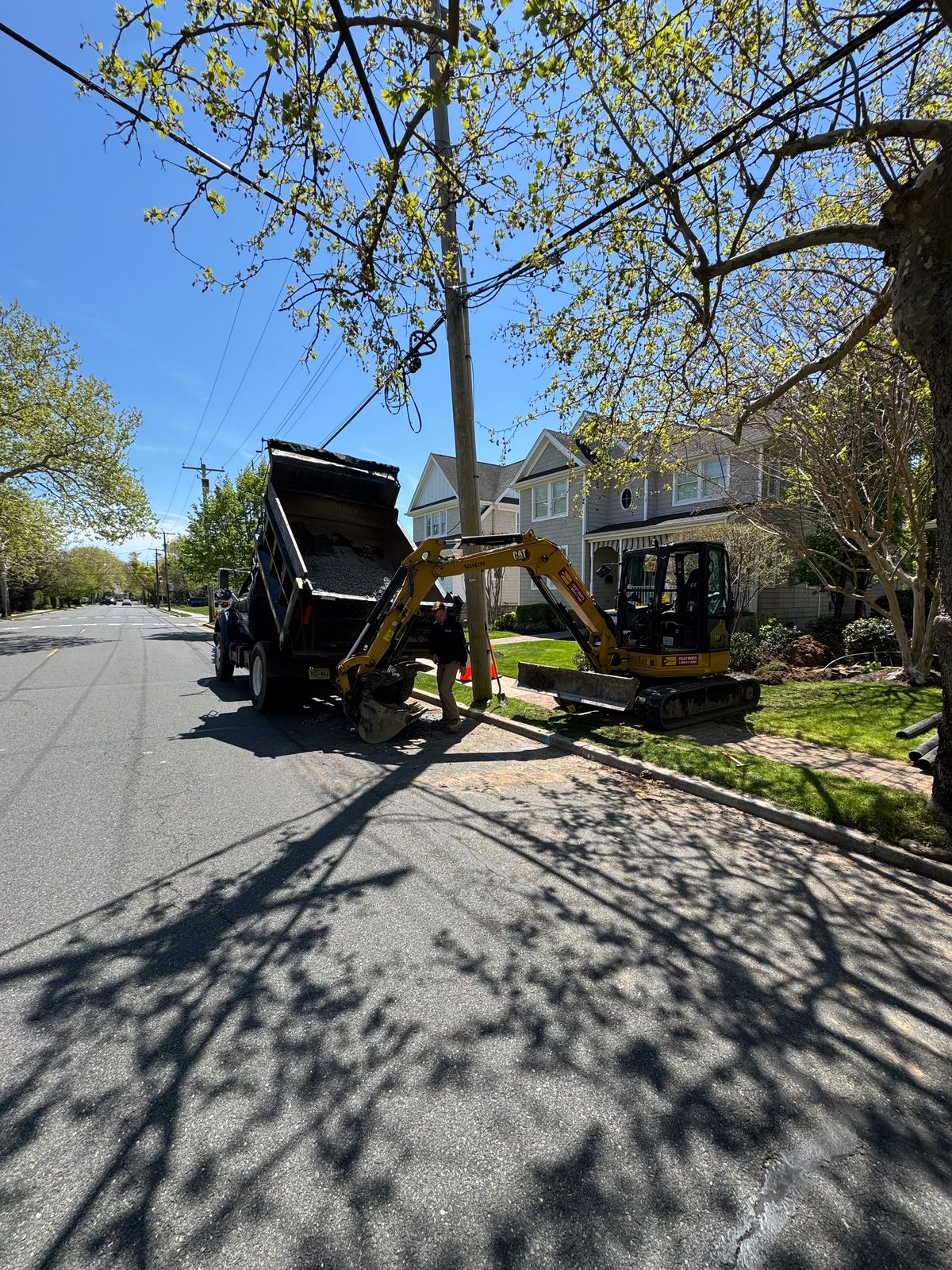 NEVFLO job site photo 42 — underground utility, excavation, and restoration work in New Jersey