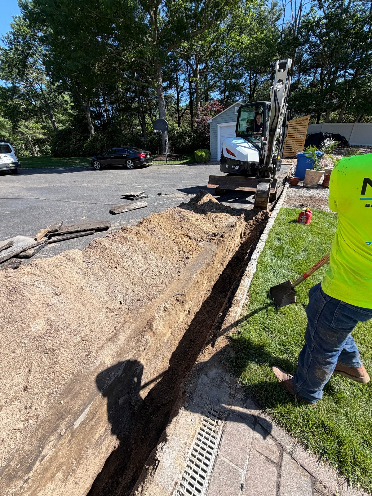 NEVFLO job site photo 57 — underground utility, excavation, and restoration work in New Jersey