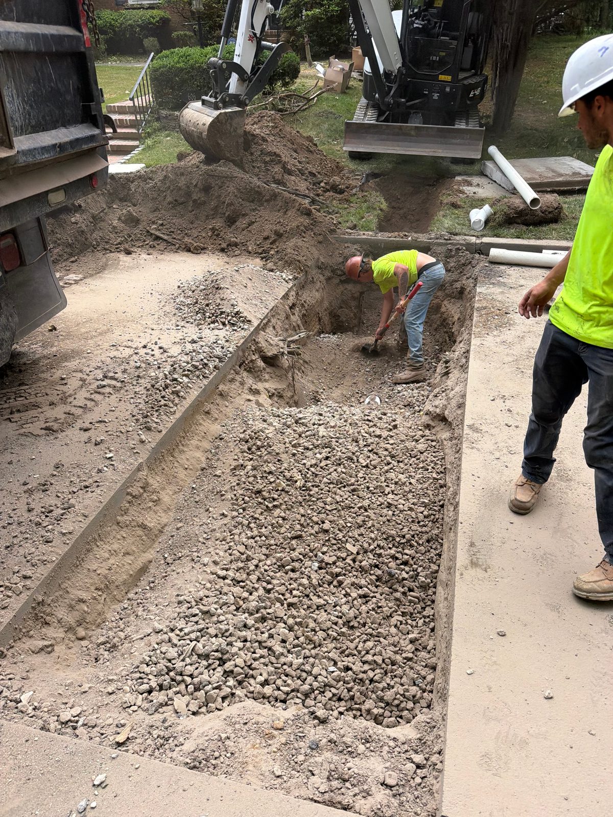 NEVFLO job site photo 64 — underground utility, excavation, and restoration work in New Jersey