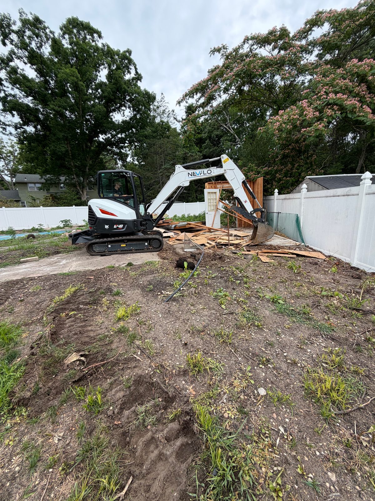 NEVFLO job site photo 68 — underground utility, excavation, and restoration work in New Jersey