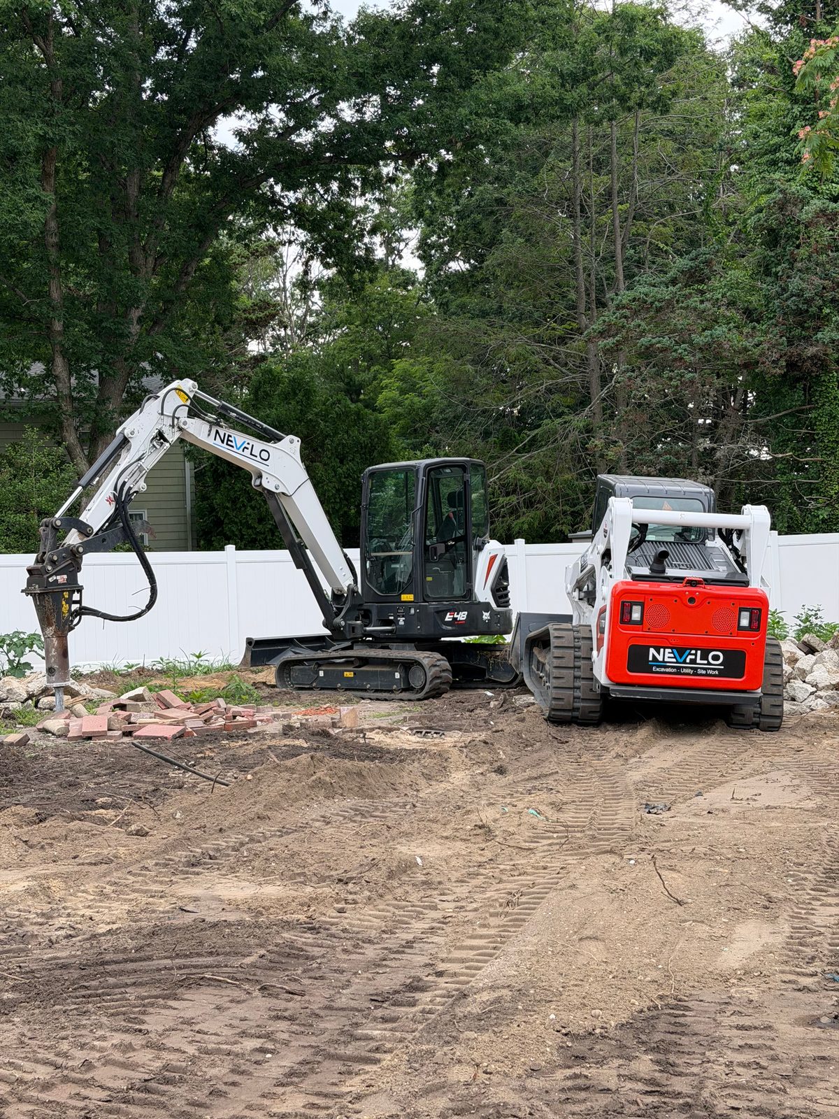 NEVFLO job site photo 71 — underground utility, excavation, and restoration work in New Jersey