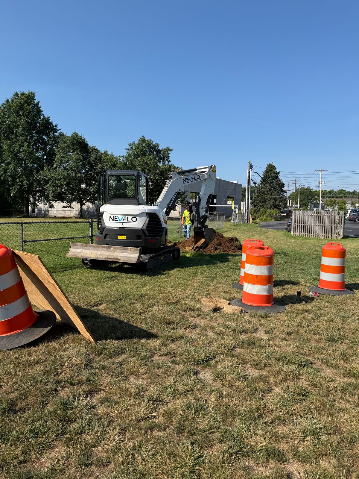 NEVFLO job site photo 72 — underground utility, excavation, and restoration work in New Jersey