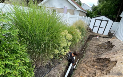 Large-scale commercial site work